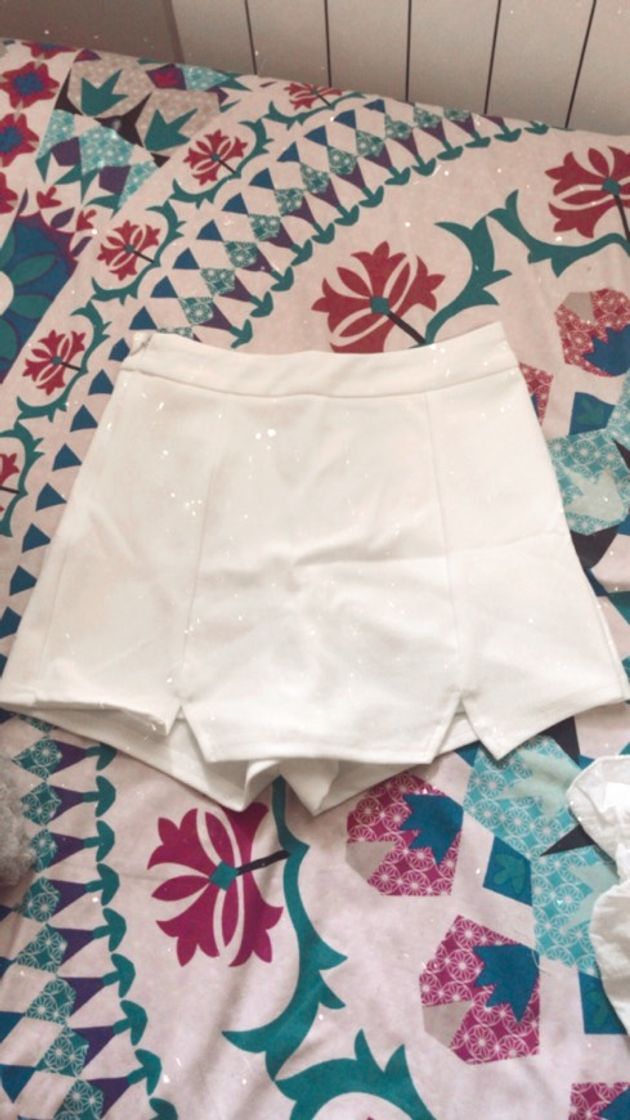 Product Falda pantalón blanco