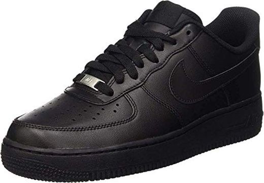 Nike Wmns Air Force 1 '07 - Zapatos Mujer, Negro