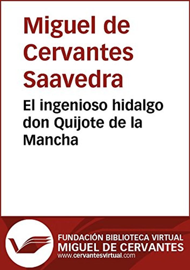 Libro El ingenioso hidalgo Don Quijote de la Mancha