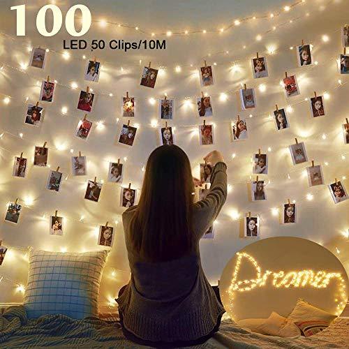 Social Clip Cadena de Luces LED USB