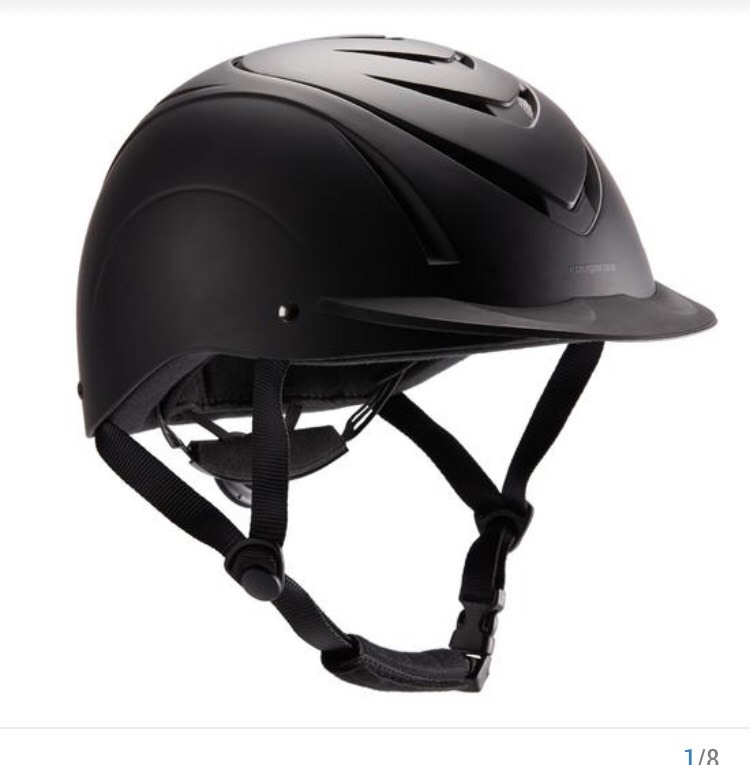 Product CASCO DE EQUITACIÓN FOUGANZA 500 NEGRO