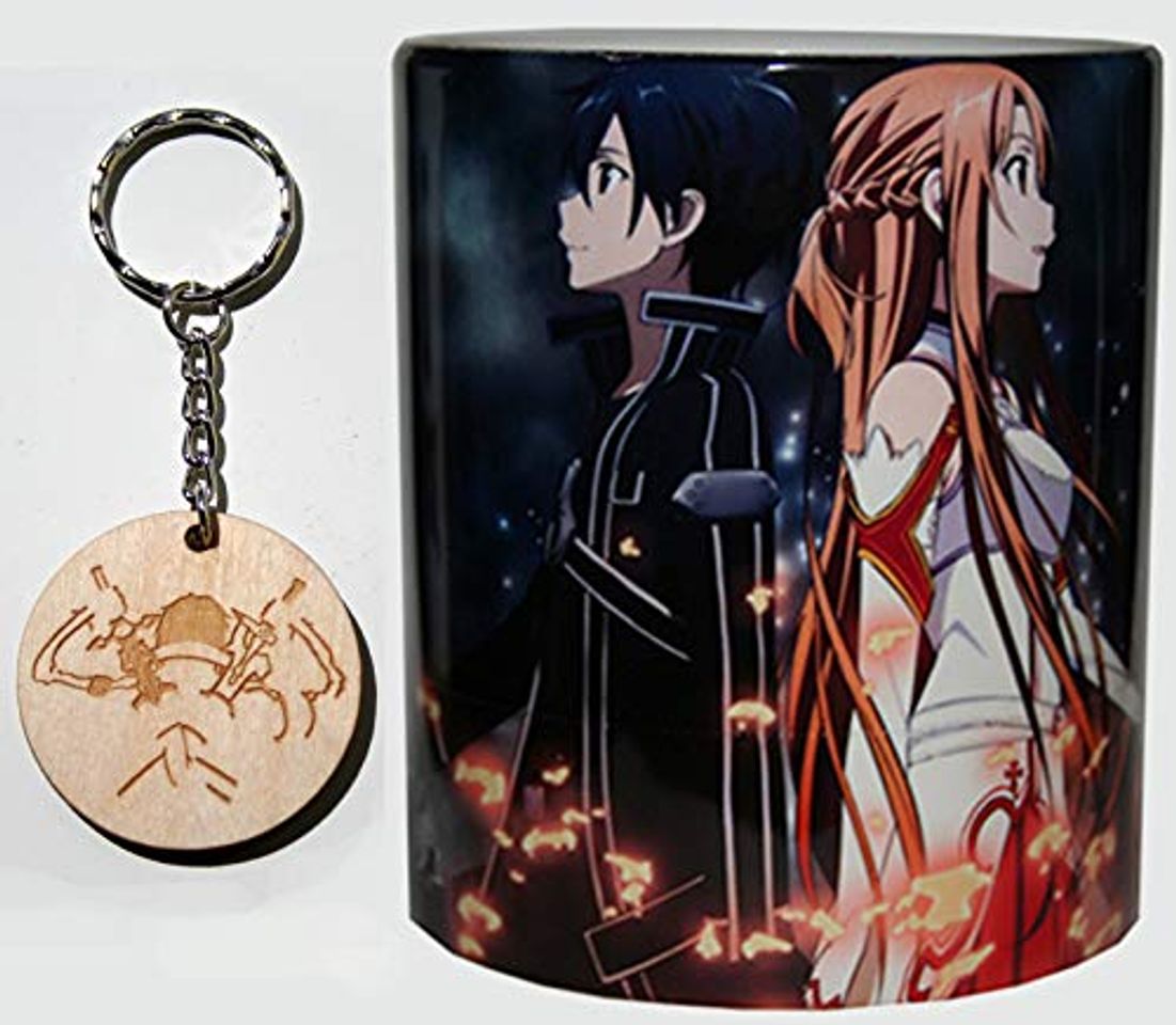 Product HobbyElx Taza y Llavero Sword Art Online