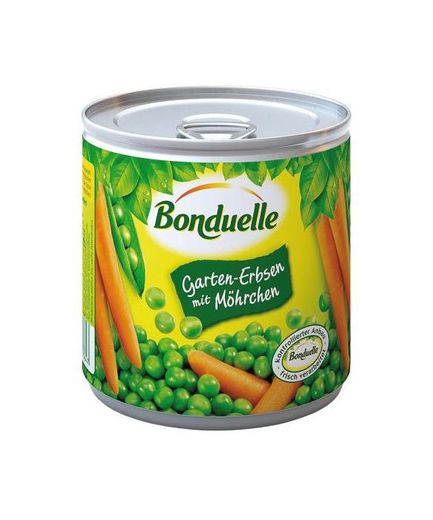Bonduelle - Juego de 6 guisantes de jardín con zanahorias