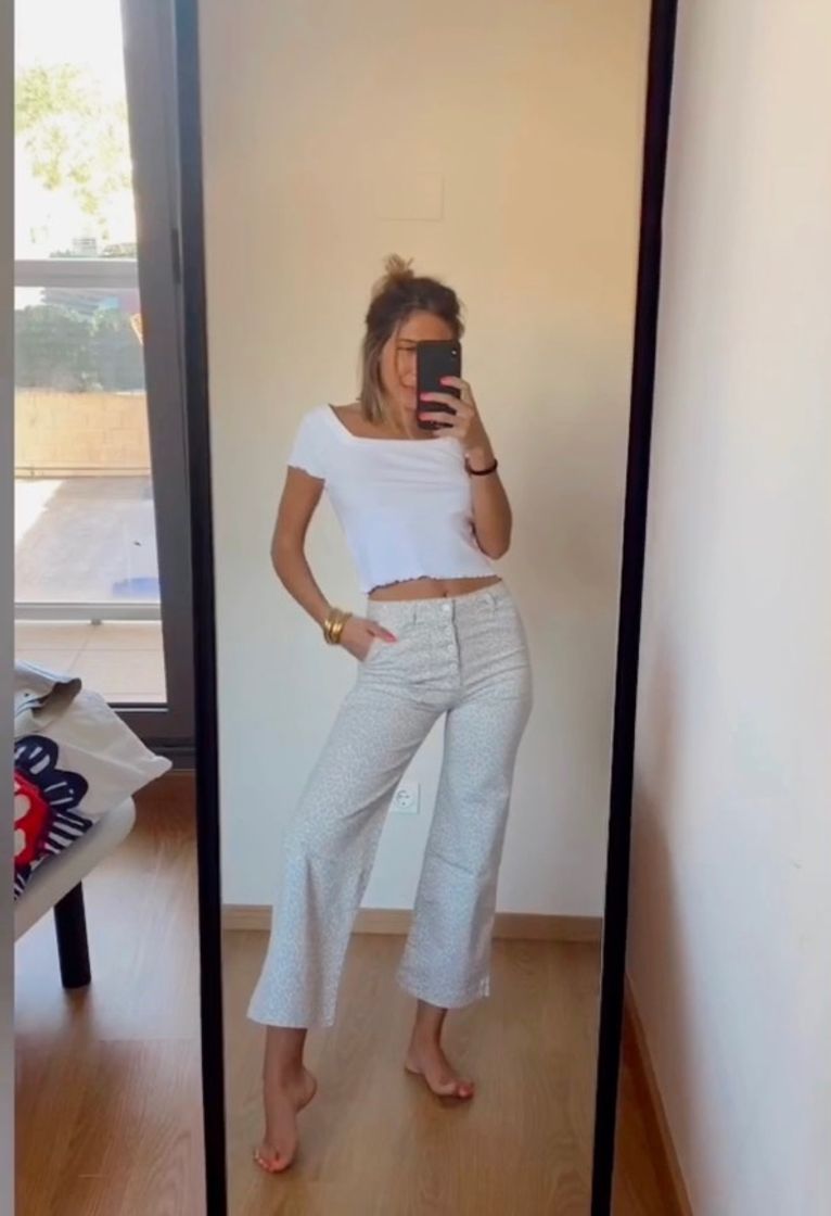 Social JEANS CULOTTE LEOPARDO - NOON