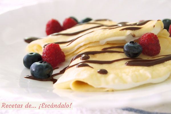 Fashion Receta de Crepes