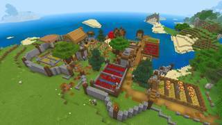 ALDEA DE SAQUEADORES MINECRAFT PE 😱