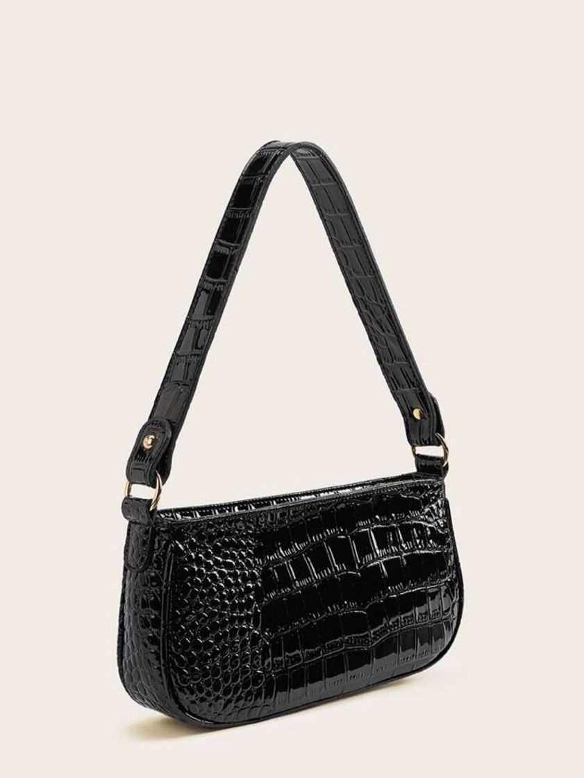 Moda Bolso baguette negro