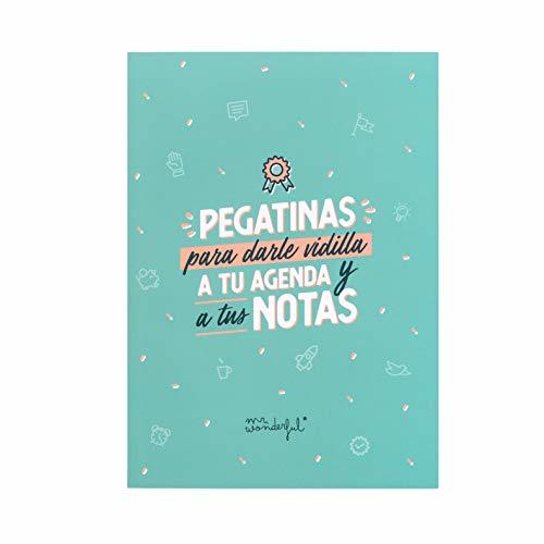 Product Mr Wonderful - Libreta de Pegatinas para Darle Vidilla a Tu Agenda