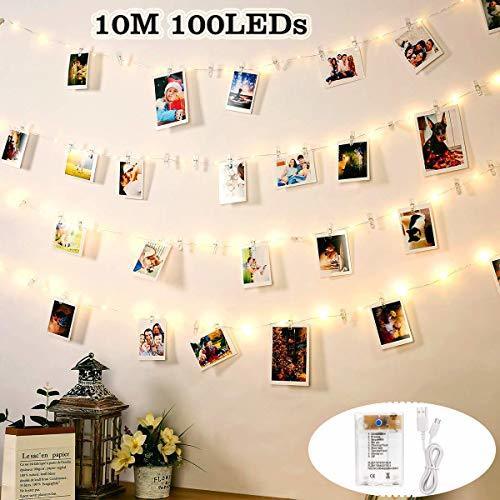 Social Luces de Cadena DazSpirit LED Photo Clip Para Habitación