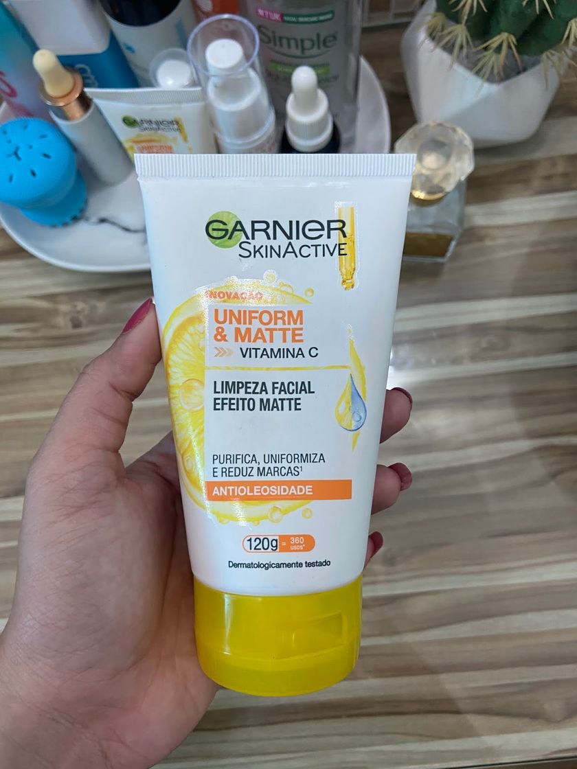 Moda Limpeza Facial Garnier Uniform&Matte