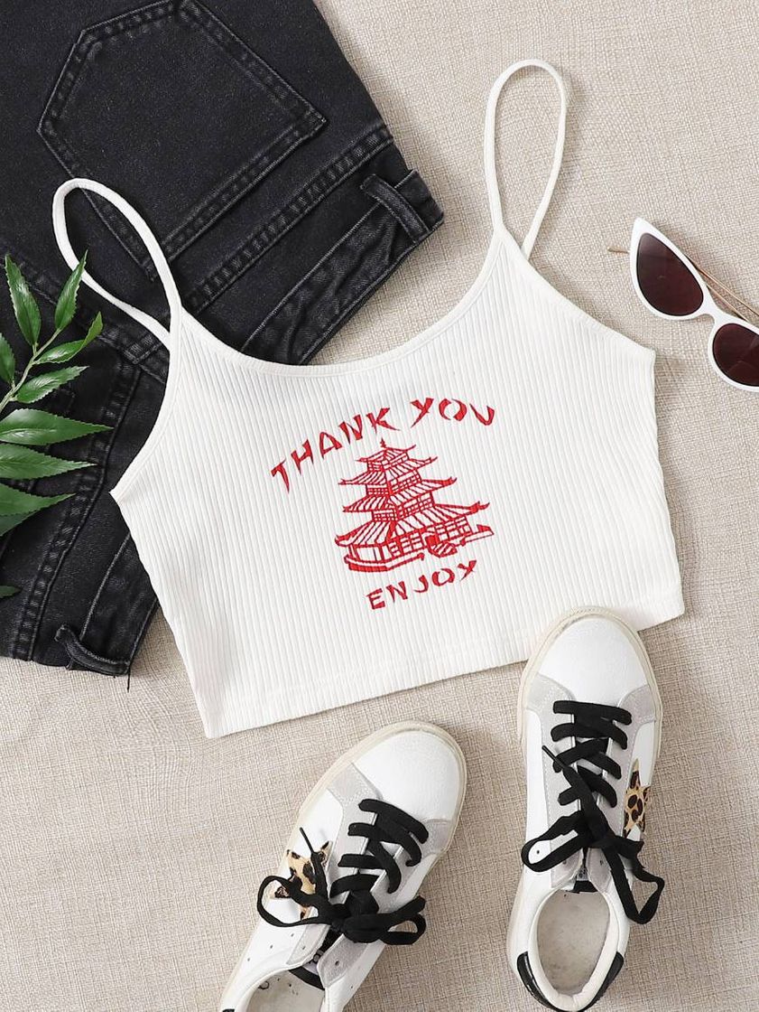 Fashion Top Thank You Enjoy