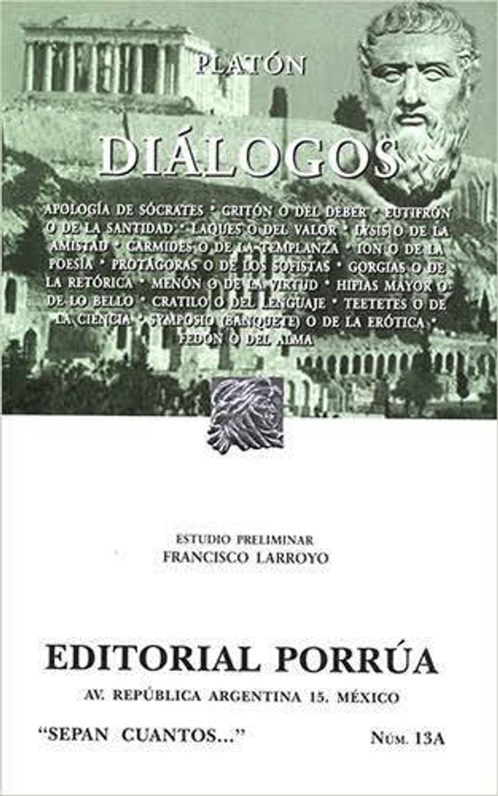 Book Diálogos de Platón