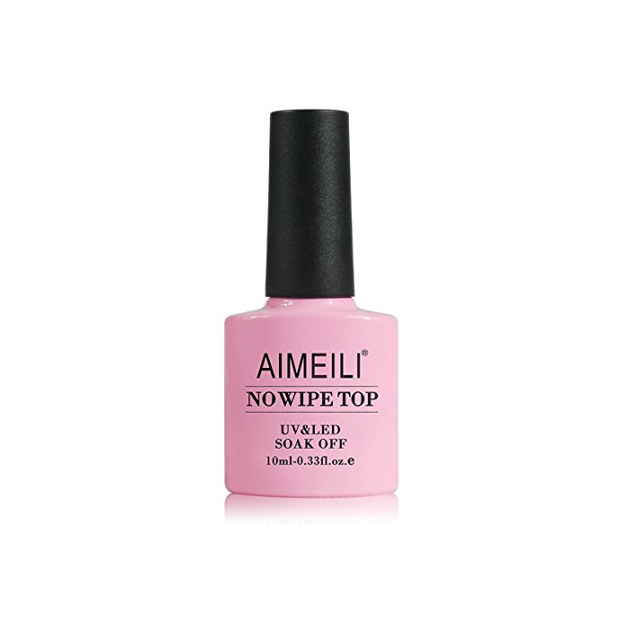 Beauty AIMEILI No Wipe Top Coat Esmalte Semipermanente De Uñas Soak Off UV