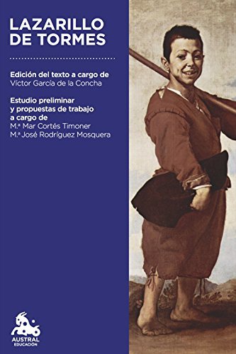 Libro Lazarillo de Tormes: Edición del texto a cargo de Víctor García de