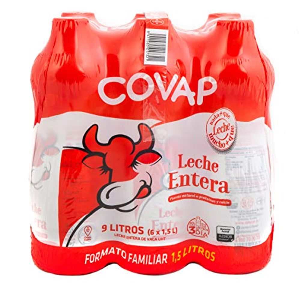 Product Lacteos Covap Leche Entera Botella 1