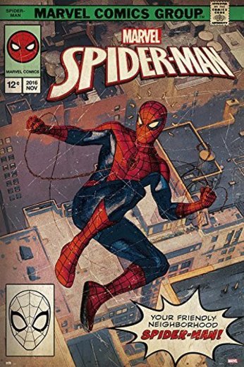 Grupo Erik Editores Poster Marvel Spider-Man Comic Front