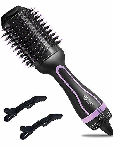 Social Cepillo Secador 1200W, Abody 4 en 1 Cepillo Secador de Pelo de