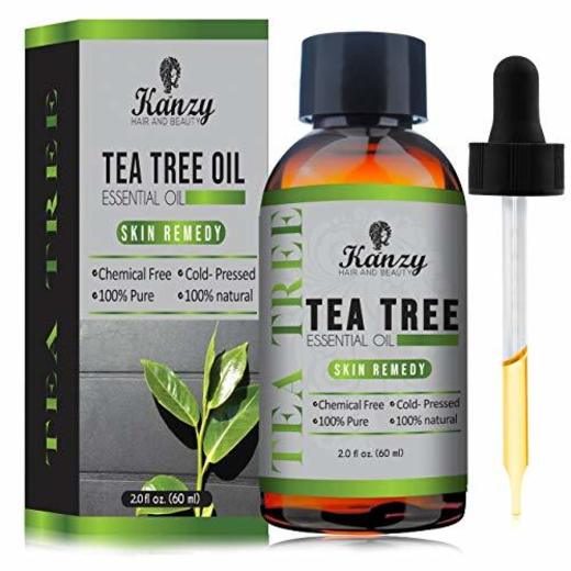KANZY Aceite esencial de árbol de té para cara y Cuerpo masaje