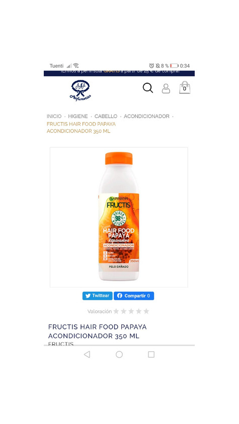 Products Acondicionador garnier