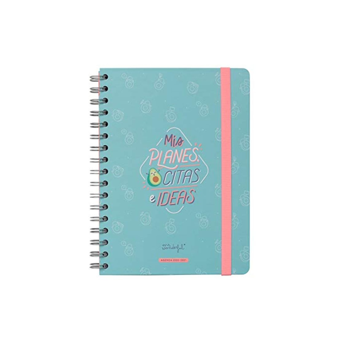 Social Agenda clásica grande 2020-2021 Semana vista - Mis planes