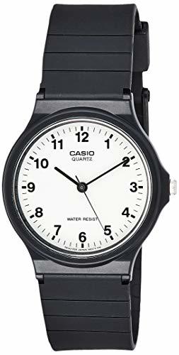 Fashion Casio Reloj Analógico para Hombre de Cuarzo con Correa en Resina MQ-24-7BLLGF