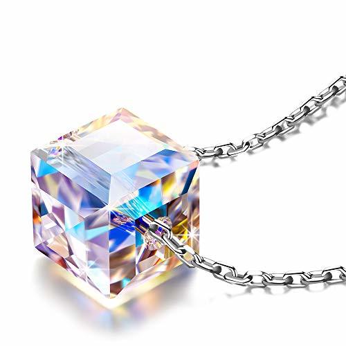 Alex Perry regalos de navidad mujer collares cadena de plata mujer cristal