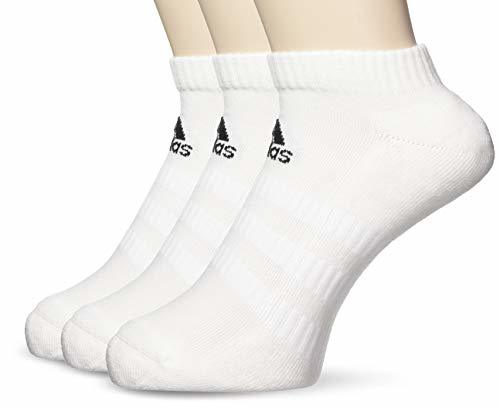 adidas Cush Low 3pp Calcetines, Unisex Adulto, Blanco