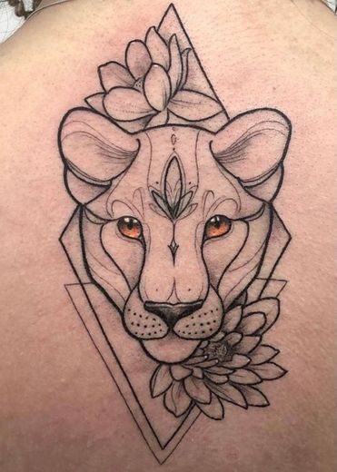 Tatuagem leão 