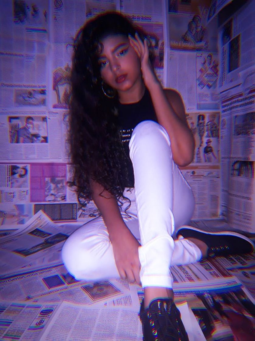 Social Foto com uma vibe euphoria 💜