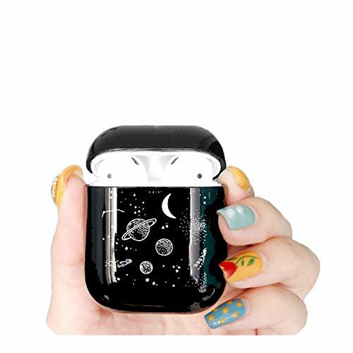 Products Funda Bonita para Airpods de Dibujos Animados Space Planet Astroaunt Bluetooth Earphone