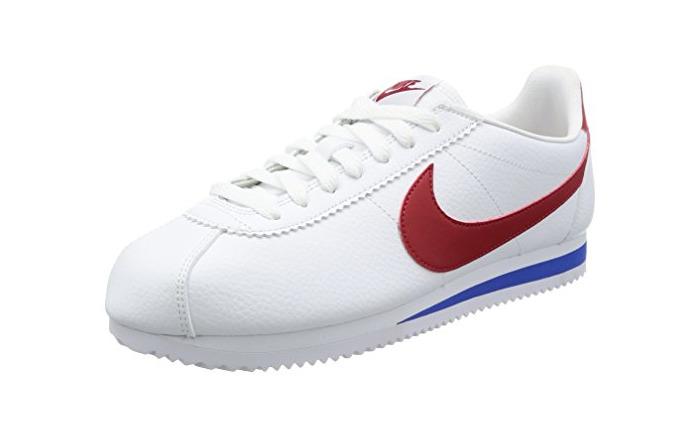 Nike Classic Cortez Leather, Zapatillas de Running para Hombre, Blanco