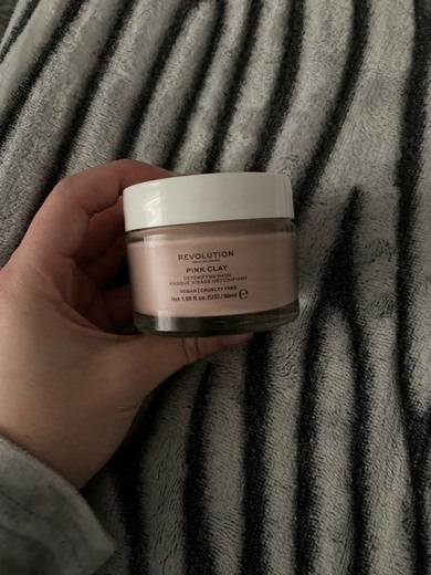 Máscara facial desintoxicante de arcilla rosa Revolution Skin