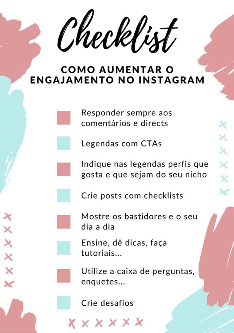 Moda Engajamento no insta 