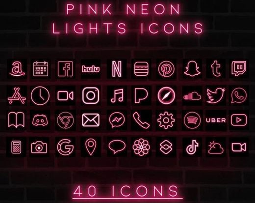 Pink neon