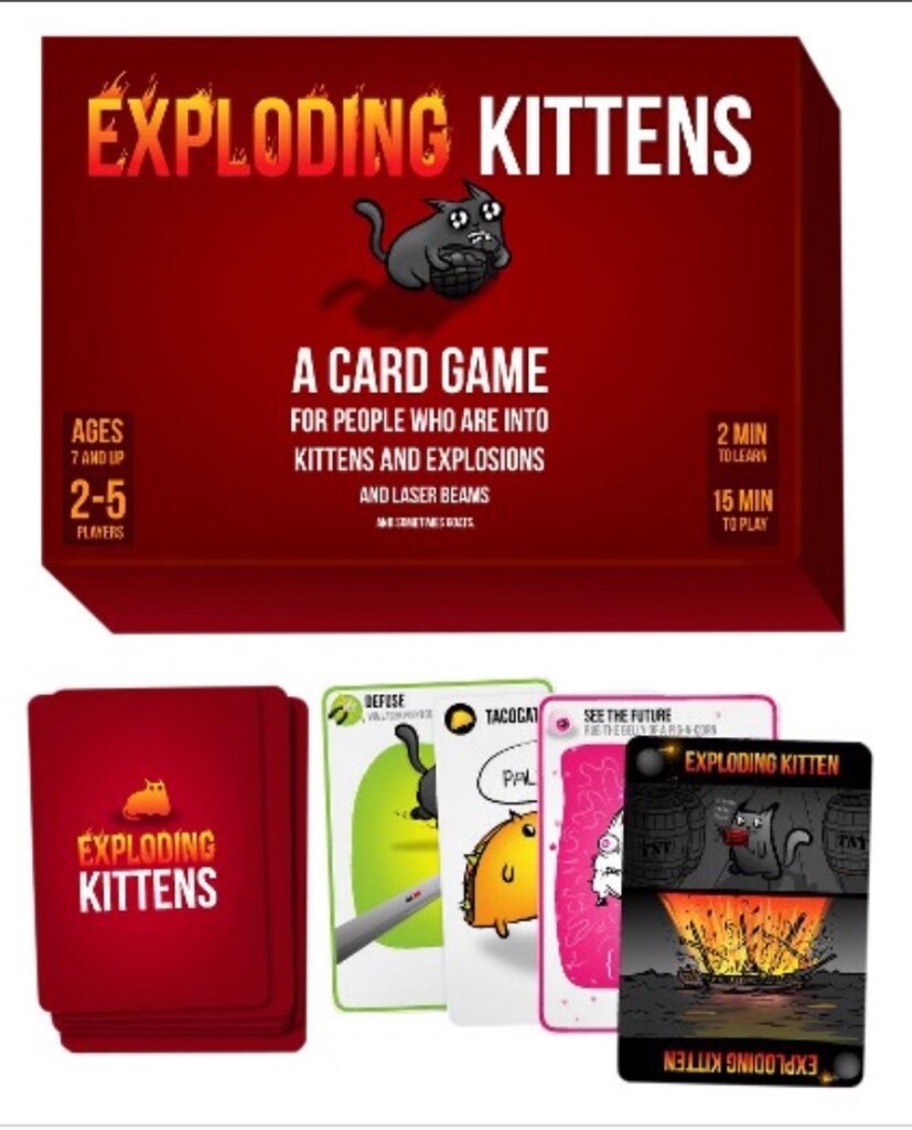 Moda Exploding kittens 