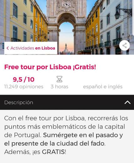 Free tour por Lisboa!