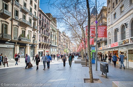 Place Avinguda del Portal de l'Àngel