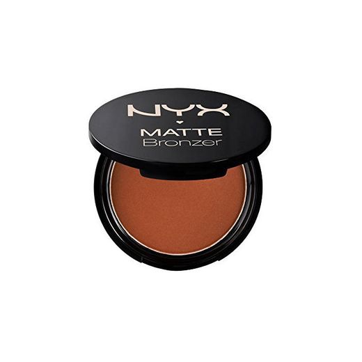 NYX Professional Makeup Polvos bronceadores Matte Bronzer, Polvos compactos, Sin brillos, Fórmula