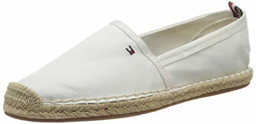 Producto Tommy Hilfiger Basic Tommy Flat Espadrille, Zapatos de tacón con Punta Abierta