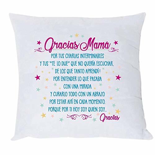 Producto COJIN con Texto Gracias MAMÁ