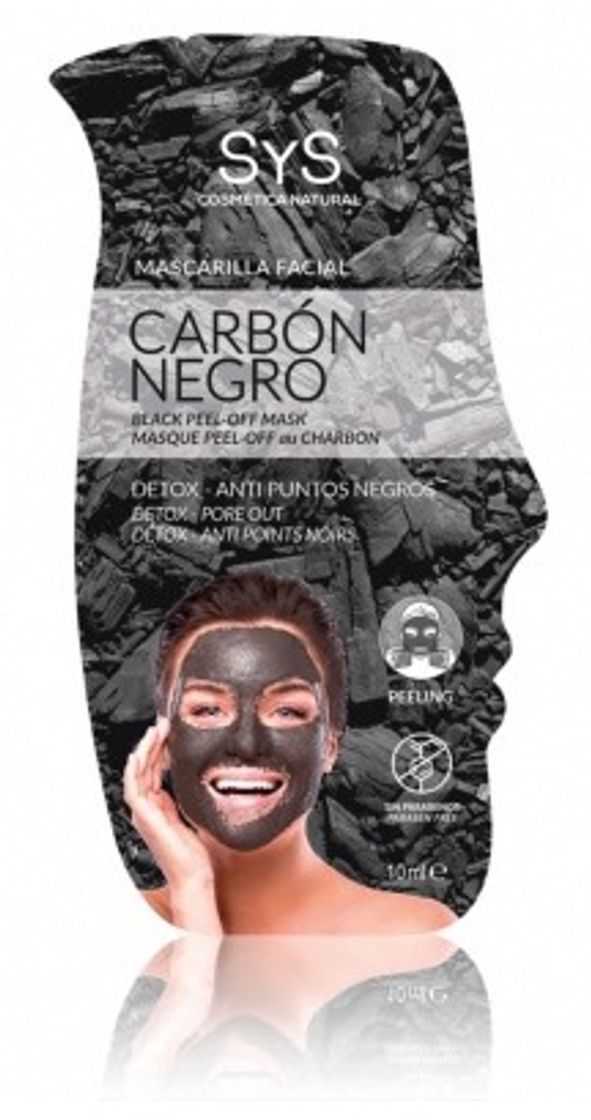 Product Mascarilla facial carbón negro