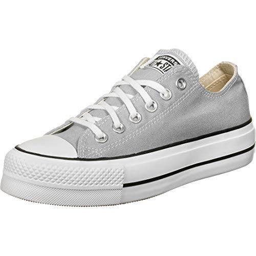 Zapatilla Converse All Star Plataforma Gris de Mujer 39 5 Gris