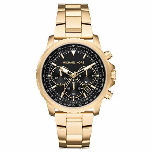 Michael Kors Reloj Cronógrafo para Hombre de Cuarzo con Correa en Acero