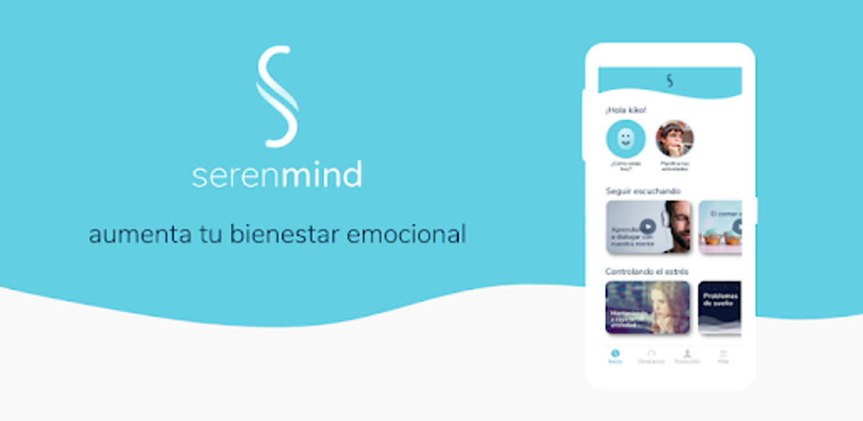 Aplicaciones Serenmind: tu app de ayuda psicológica - Google Play