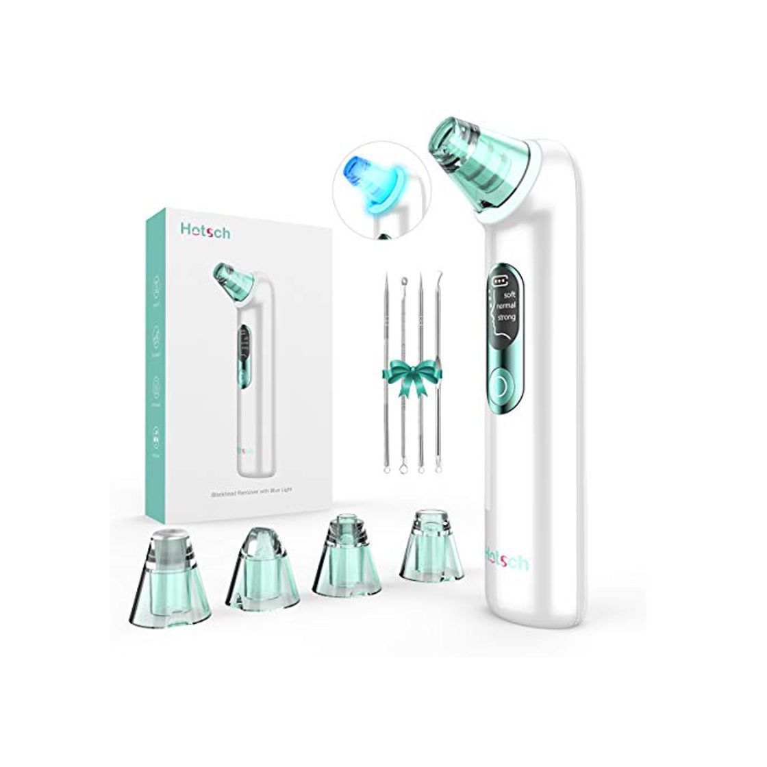 Social Hotsch Limpiador de Poros Con Luz Azul Anti Acné