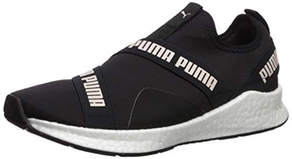 Fashion PUMA Nrgy Star - Tenis sin cordones para mujer, negro