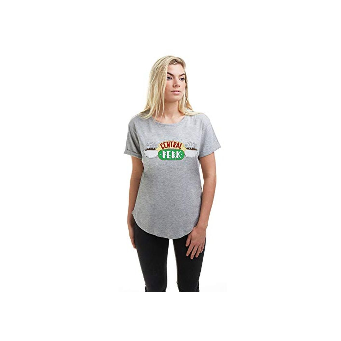 Fashion Friends Central Perk Camiseta, Gris