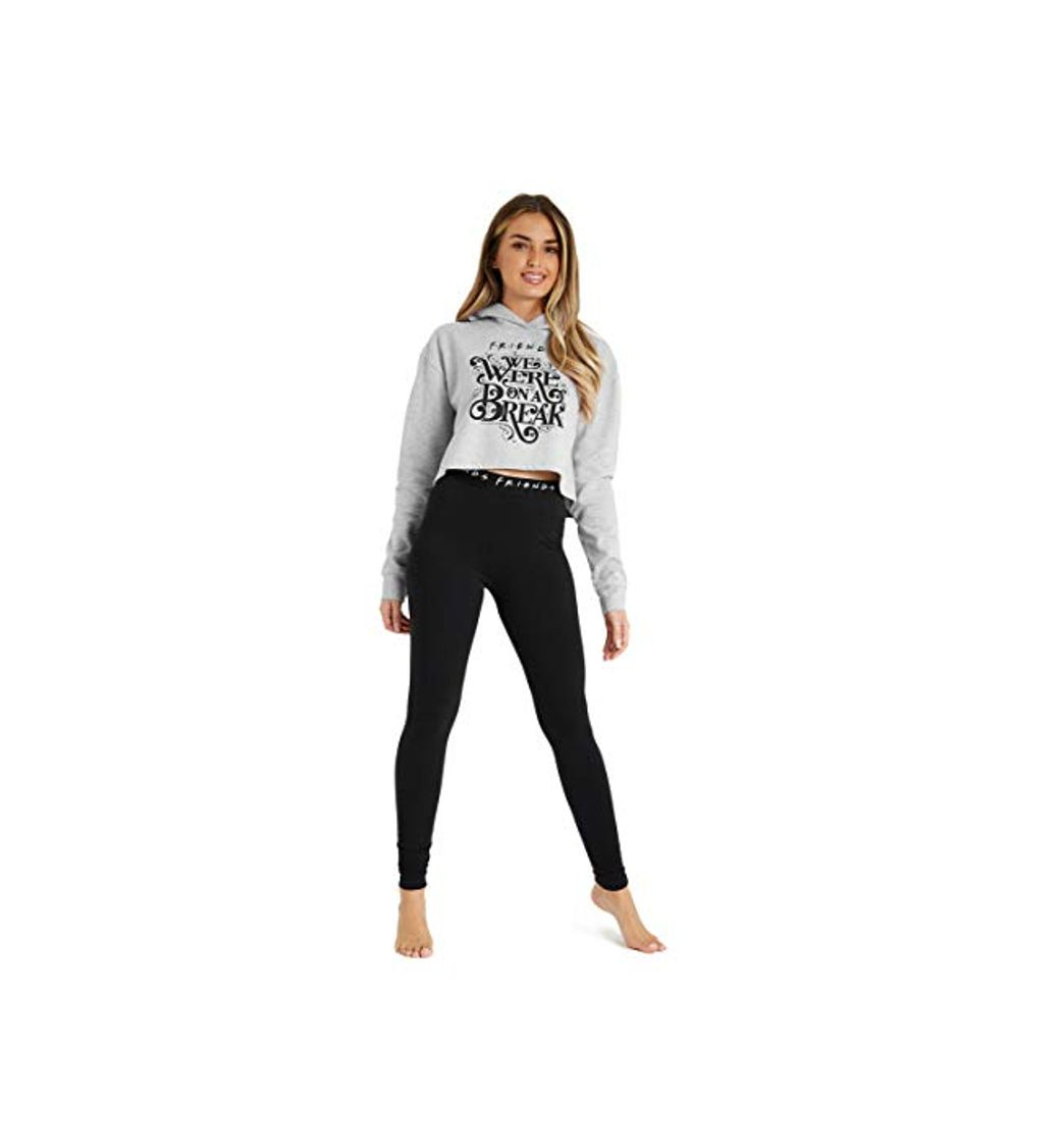 Moda Friends Sudadera Mujer con Capucha y Leggins, Chandal Mujer de Algodon, Ropa