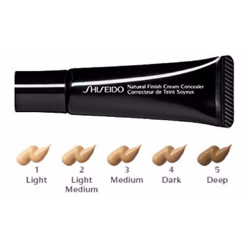 Moda Shiseido Natural Finish Cream Concealer 1 Ligh