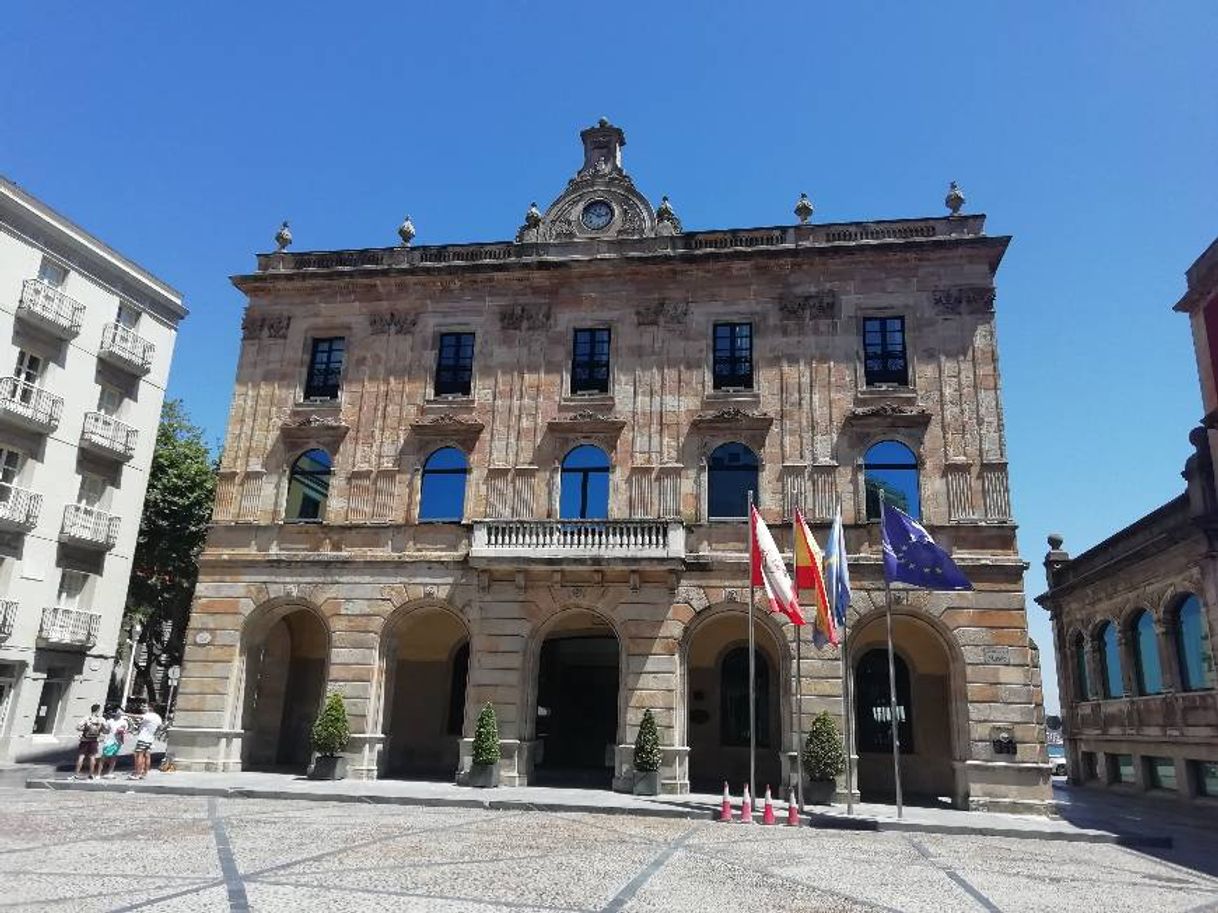 Lugar Ayuntamiento de Gijón